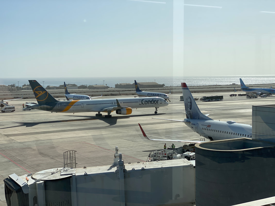 Picture af lufthavnen på Gran Canaria