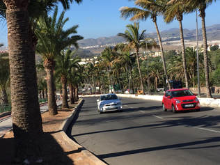 Picture af biler på Gran Canaria
