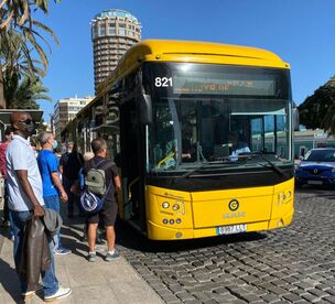 Picture af bus i Las Palmas