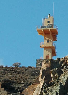 Picture af fyrtårn på Gran Canaria